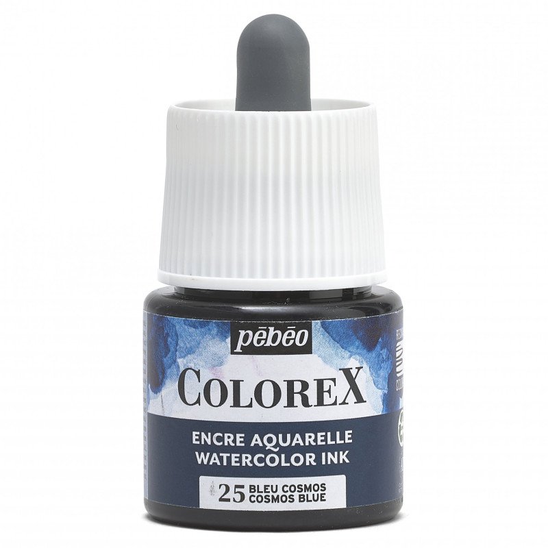 Pebeo Colorex Aquarelinkt 45 ml - 25 - Kosmos Blauw