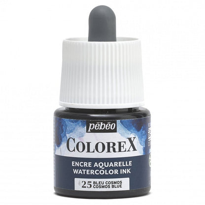 Pebeo Colorex Aquarelinkt 45 ml - 25 - Kosmos Blauw