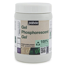 Fosforescerende Gel Pebeo Studio Green 225 ml.