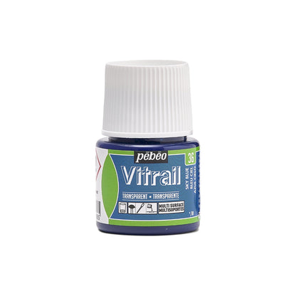 Pebeo Vitrail Transparante Glasverf 45 ml - 36 - Hemelsblauw