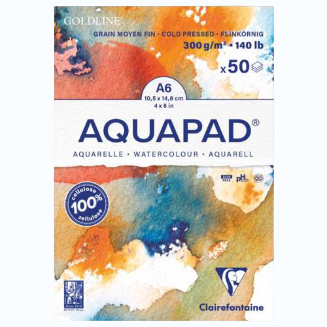 Premium zuurvrij papier voor cyanotypie – Clairefontaine Aquapad