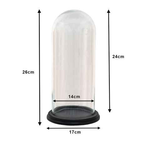 Clayre Eef Stolp 6GL3472 Transparent 17x26 cm — 2