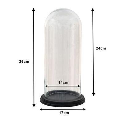 Clayre Eef Stolp 6GL3472 Transparent 17x26 cm — 2