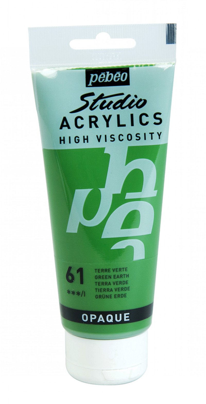 Pebeo Studio Acrylverf 100 ml - 61 - Groene aarde
