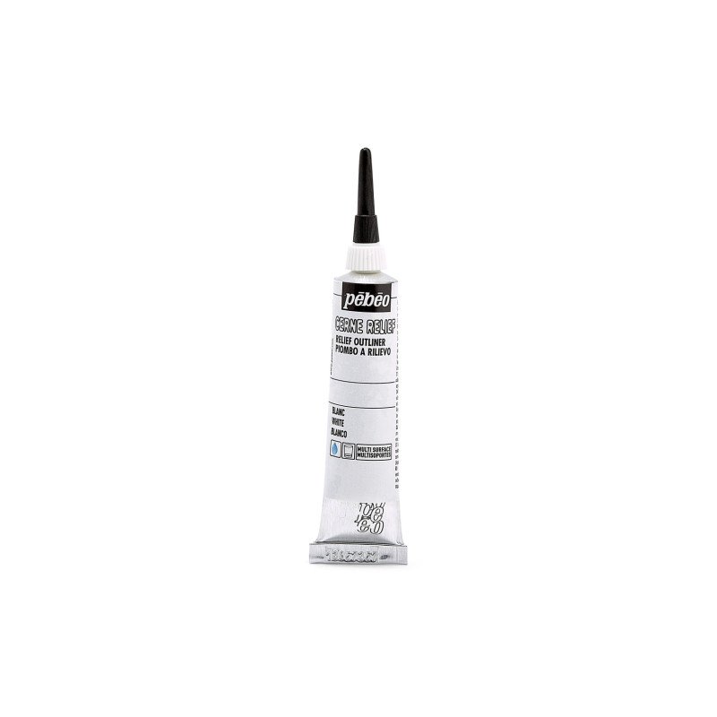 Pebeo Cerne Relief Omlijning 20 ml - Wit