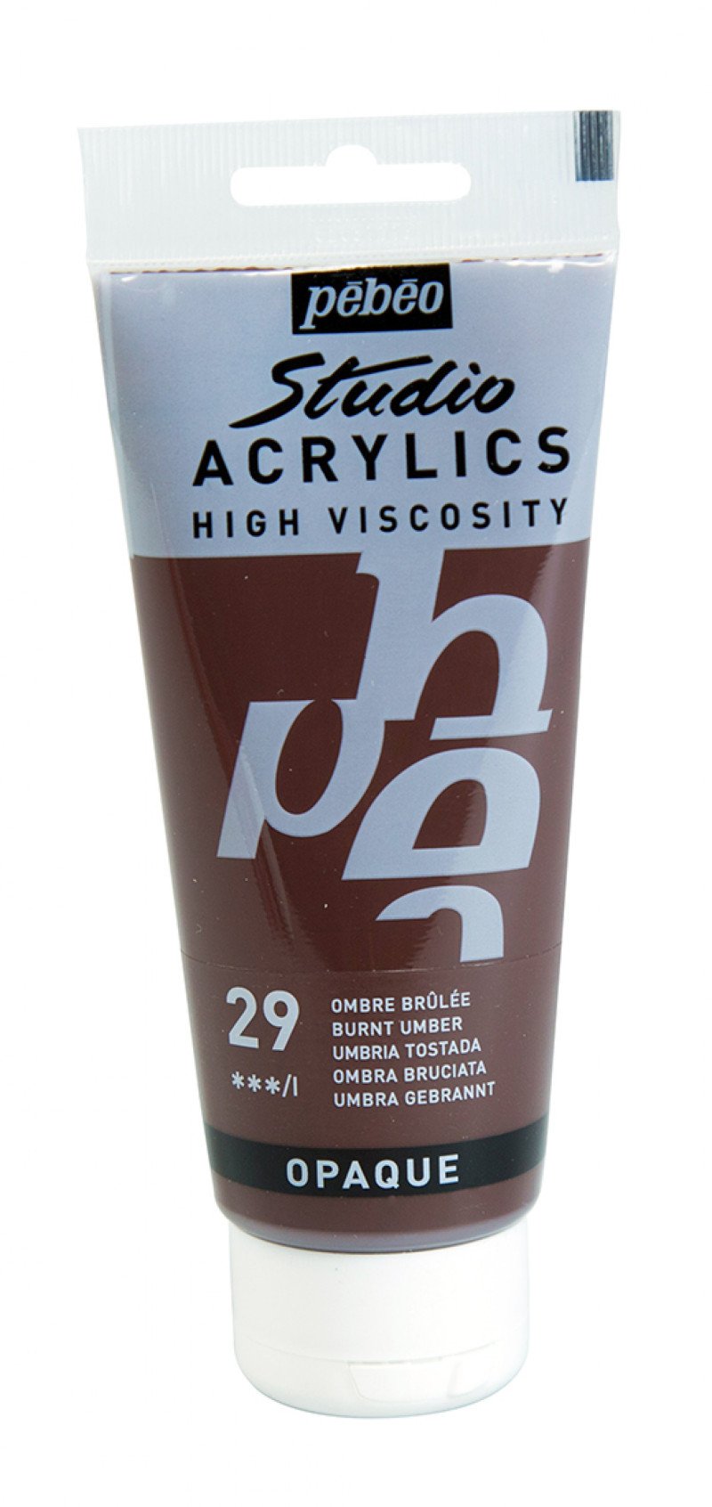 Pebeo Studio Acrylverf 100 ml - 29 - Omber gebrand