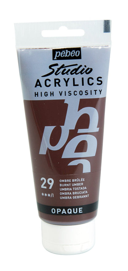 Pebeo Studio Acrylverf 100 ml - 29 - Omber gebrand