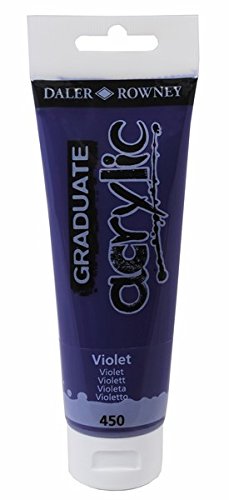 Daler-Rowney Graduate Acrylic Paint 120 ml - Violet