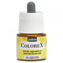 Pebeo Colorex Aquarelinkt 45 ml - 01 - Citroen Geel