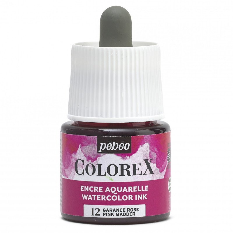 Pebeo Colorex Aquarelinkt 45 ml - 12 - Roze Meekrap