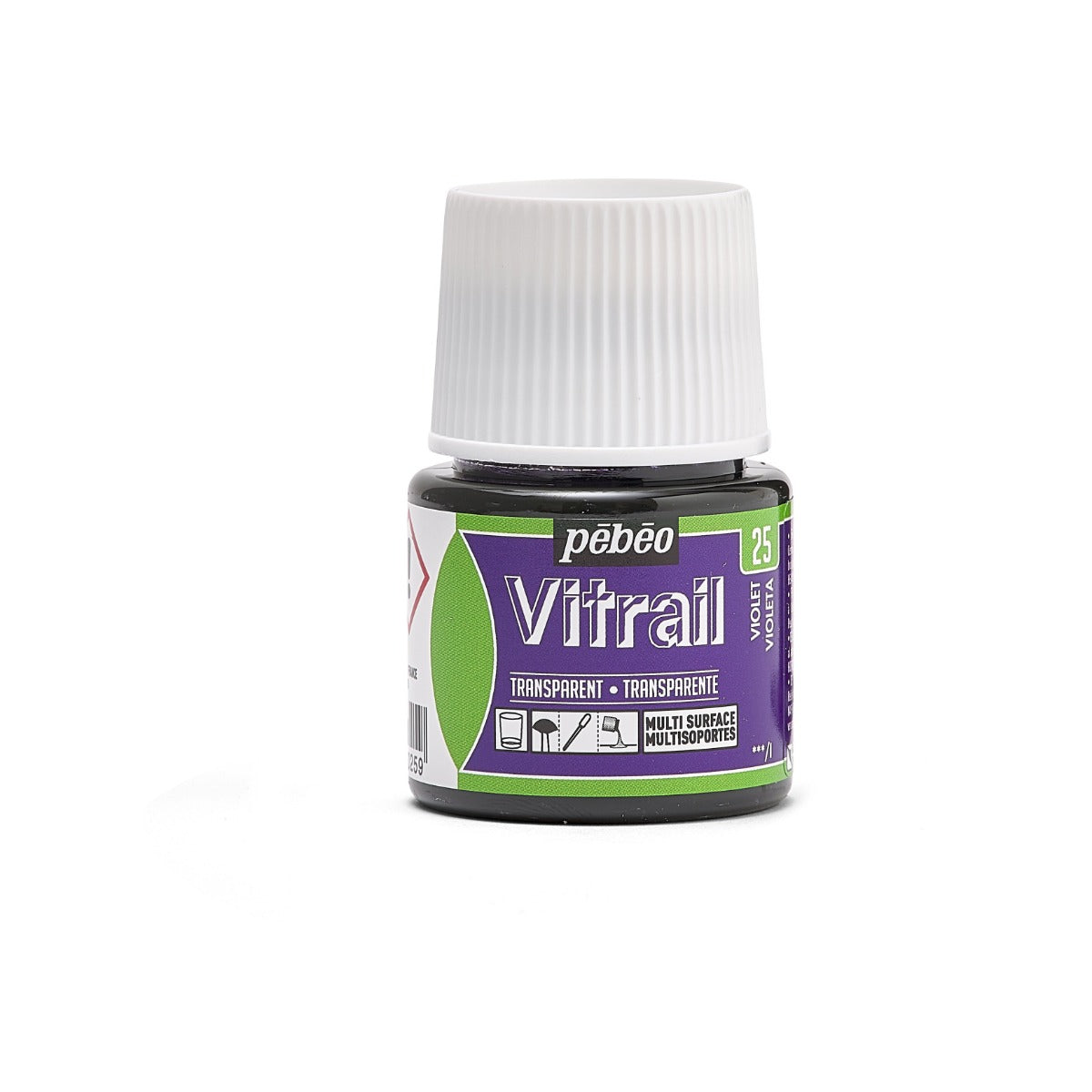 Pebeo Vitrail Transparante Glasverf 45 ml - 25 - Violet