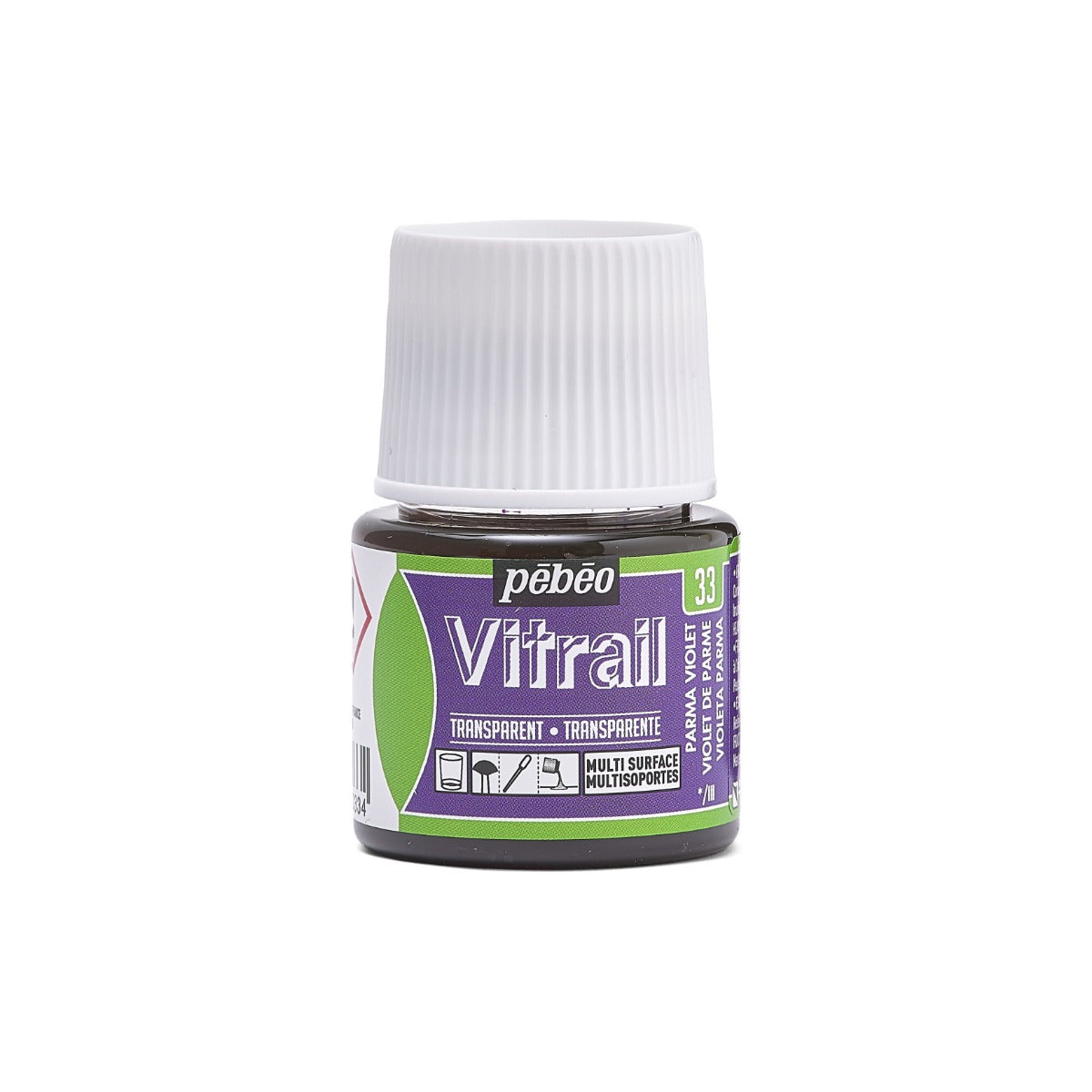 Pebeo Vitrail Transparante Glasverf 45 ml - 33 - Paars