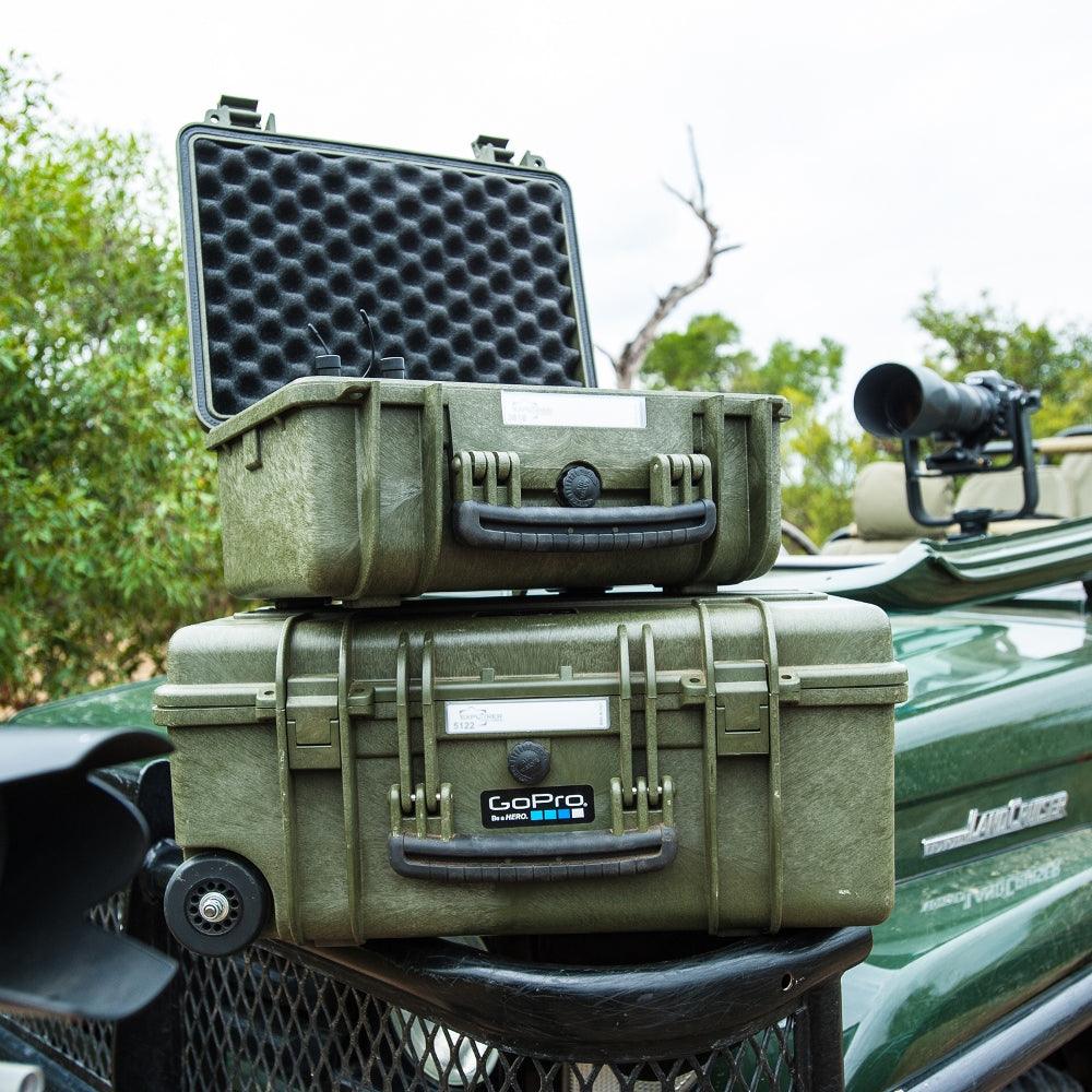 Explorer Cases 3317HL Koffer Groen met Plukschuim — 5