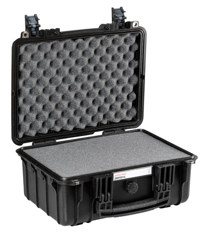 Explorer Cases 3818HL Zwart met Plukschuim
