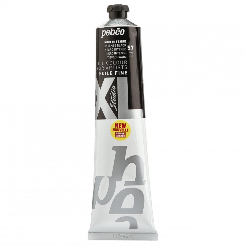 Pebeo Studio XL Olieverf 200 ml - 57 - Intens Zwart