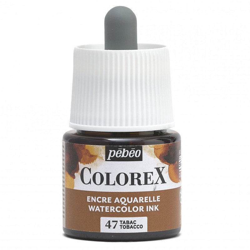 Pebeo Colorex Aquarelinkt 45 ml - 47 - Tabak