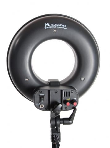 Falcon Eyes Bi-Color LED Ringlamp Dimbaar DVR-300DVC op 230V — 3