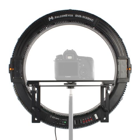 Falcon Eyes Bi-Color LED Ringlamp Dimbaar DVR-512DVC op 230V — 3