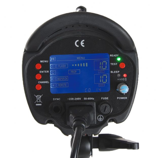 Falcon Eyes Studioflitser TF-400L met LCD Scherm — 2