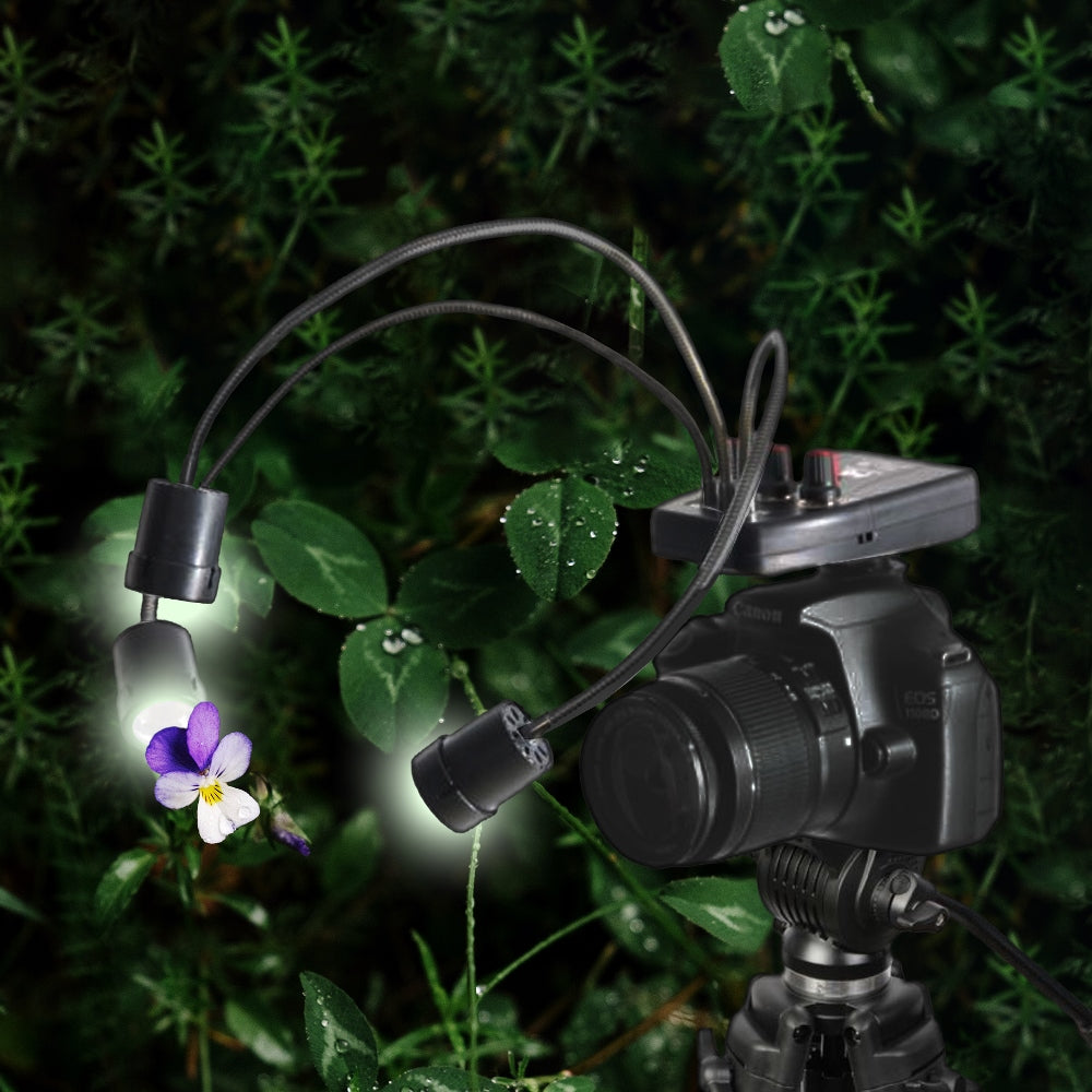 Falcon Eyes Macro LED Lamp DV-3B op Batterij — 4
