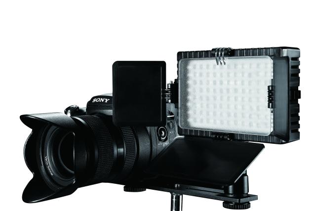 Falcon Eyes LED Lamp Set Dimbaar DV-96V-K1 op Batterij — 4