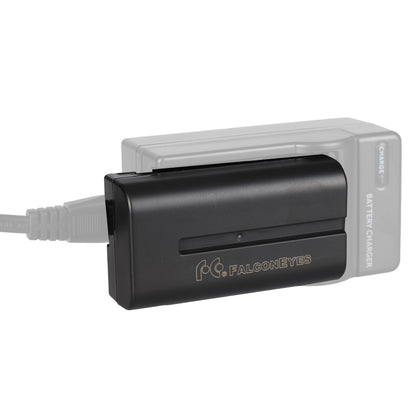 Falcon Eyes Accu NP-F550 voor DV-60/DV-112V/DV-126DB — 3