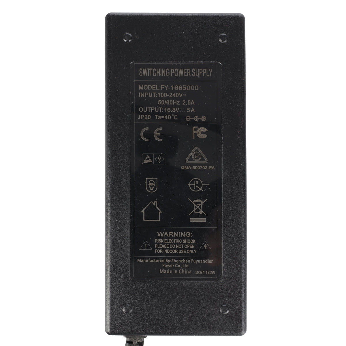 Falcon Eyes Voeding SP-AC16.8-5A 3 Pin — 5