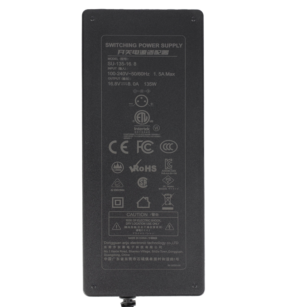 Falcon Eyes Voeding SP-AC16.8-8A 3 Pin — 5