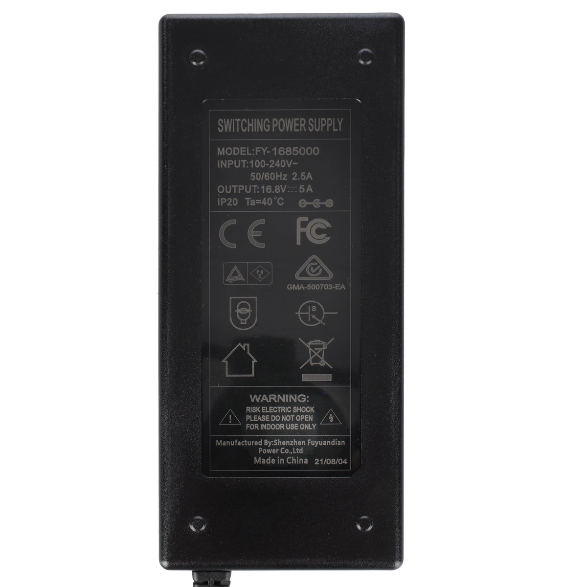 Falcon Eyes Voeding SP-AC16.8-5A 3 Pin Oude Type — 4