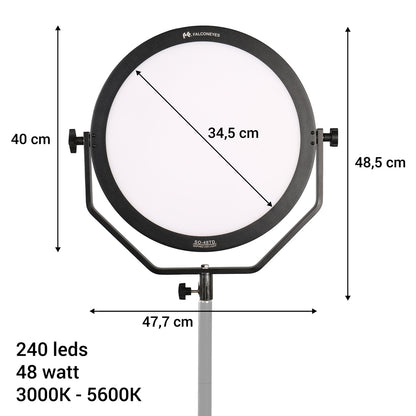 Falcon Eyes Bi-Color LED Lamp Sophiez SO-48TD op 230V — 2