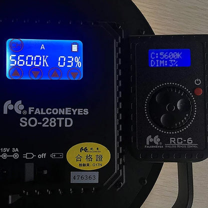 Falcon Eyes LED Afstandsbediening RC-6 — 6