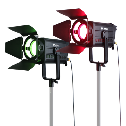 Falcon Eyes RGB LED Fresnel Spot Dimbaar DM4 400W — 2
