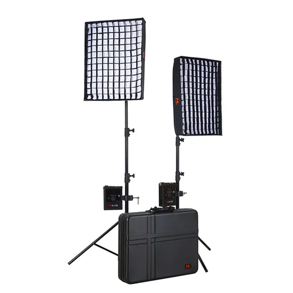 Falcon Eyes Bi-Color LED Paneel Set RX-18TDX III-K2