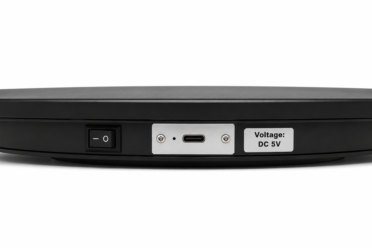 Falcon Eyes Mini Draaiplateau T360-A3B Zwart 60 cm tot 40 Kg — 4