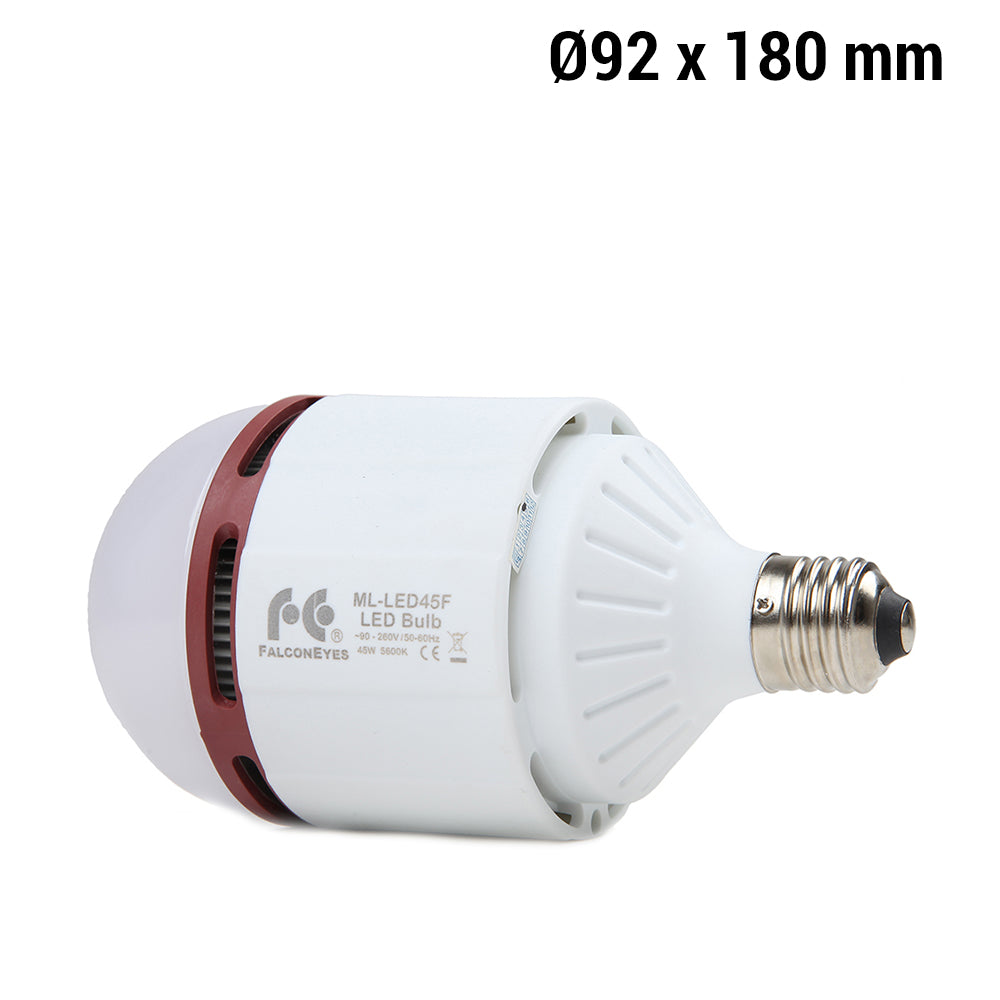Falcon Eyes LED Daglichtlamp 45W E27 ML-LED45F — 6
