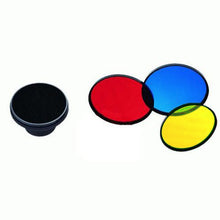 Falcon Eyes Honingraat + 3 Kleurenfilters MFA-HC voor MF Serie — 2