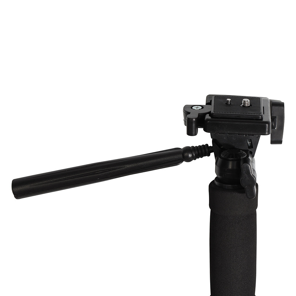 Falcon Eyes Eenbeenstatief + 3 weg kop MP-3 4 Secties 178 cm — 3