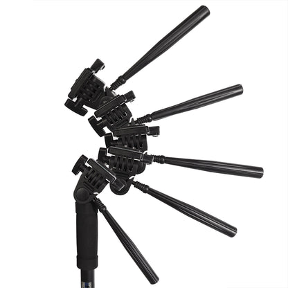 Falcon Eyes Eenbeenstatief + 3 weg kop MP-3 4 Secties 178 cm — 4