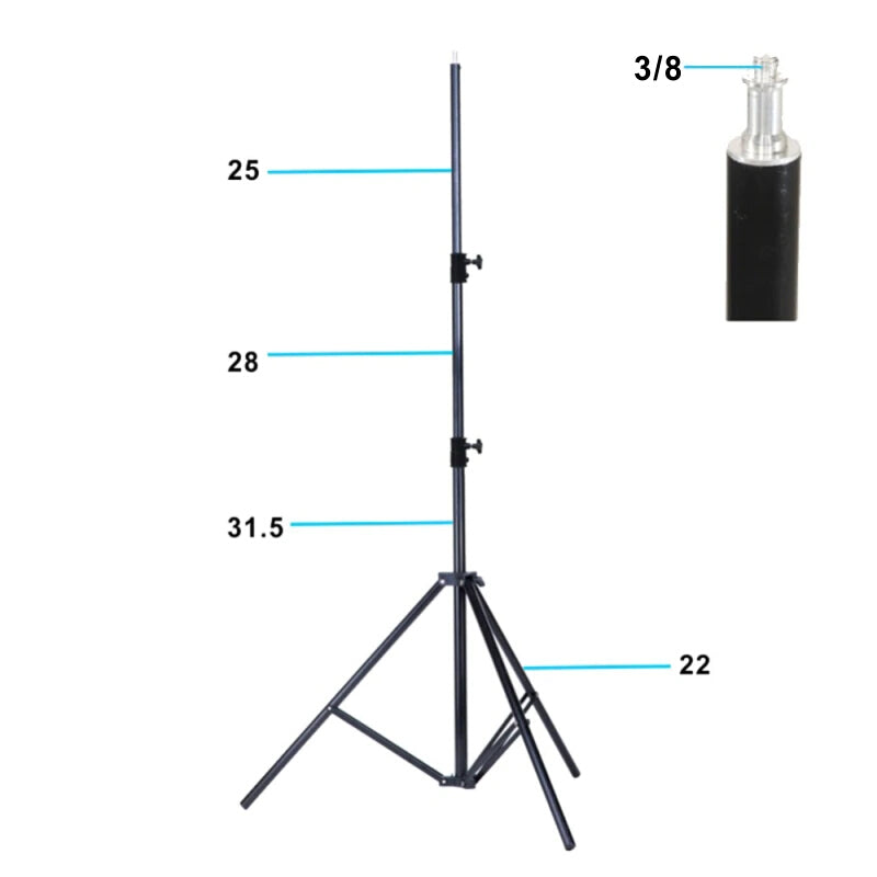 Falcon Eyes Lampstatief I-2601 92-260 cm — 4