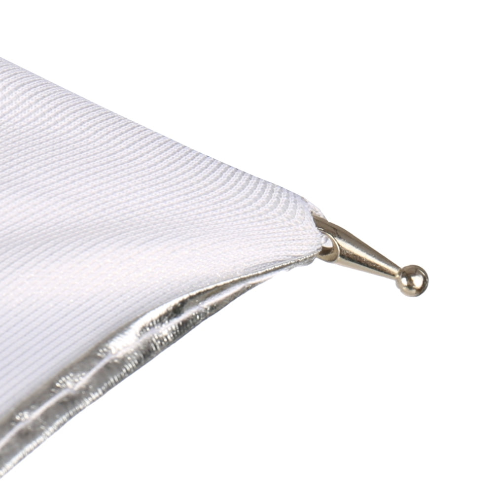 Falcon Eyes Flitsparaplu UR-32S Zilver/Wit 80 cm — 5