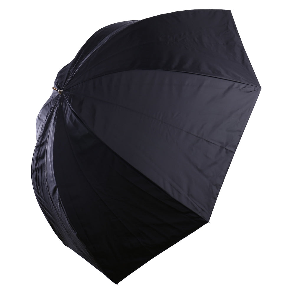 Falcon Eyes Flitsparaplu UR-32WB Wit/Zwart 80 cm — 2