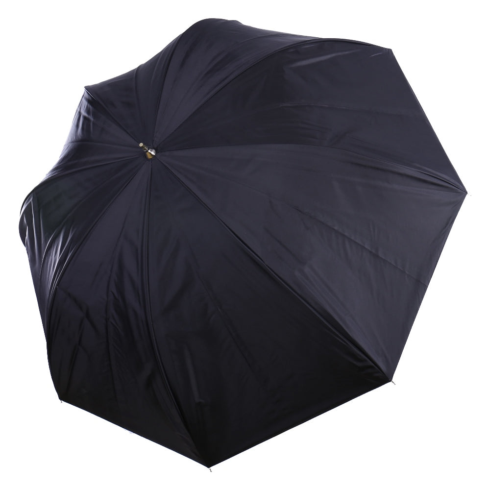 Falcon Eyes Flitsparaplu UR-48WB Wit/Zwart 122 cm — 2
