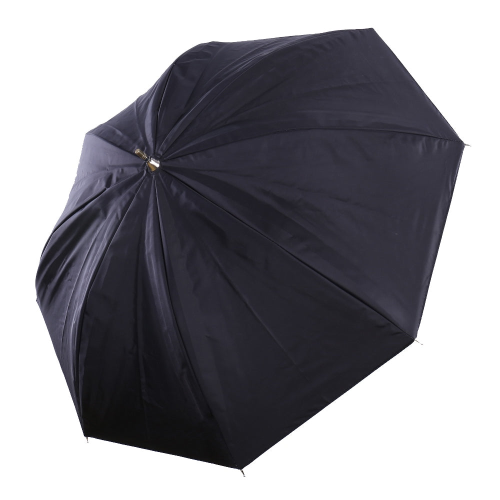 Falcon Eyes Flitsparaplu UR-60WB Wit/Zwart 152 cm — 2
