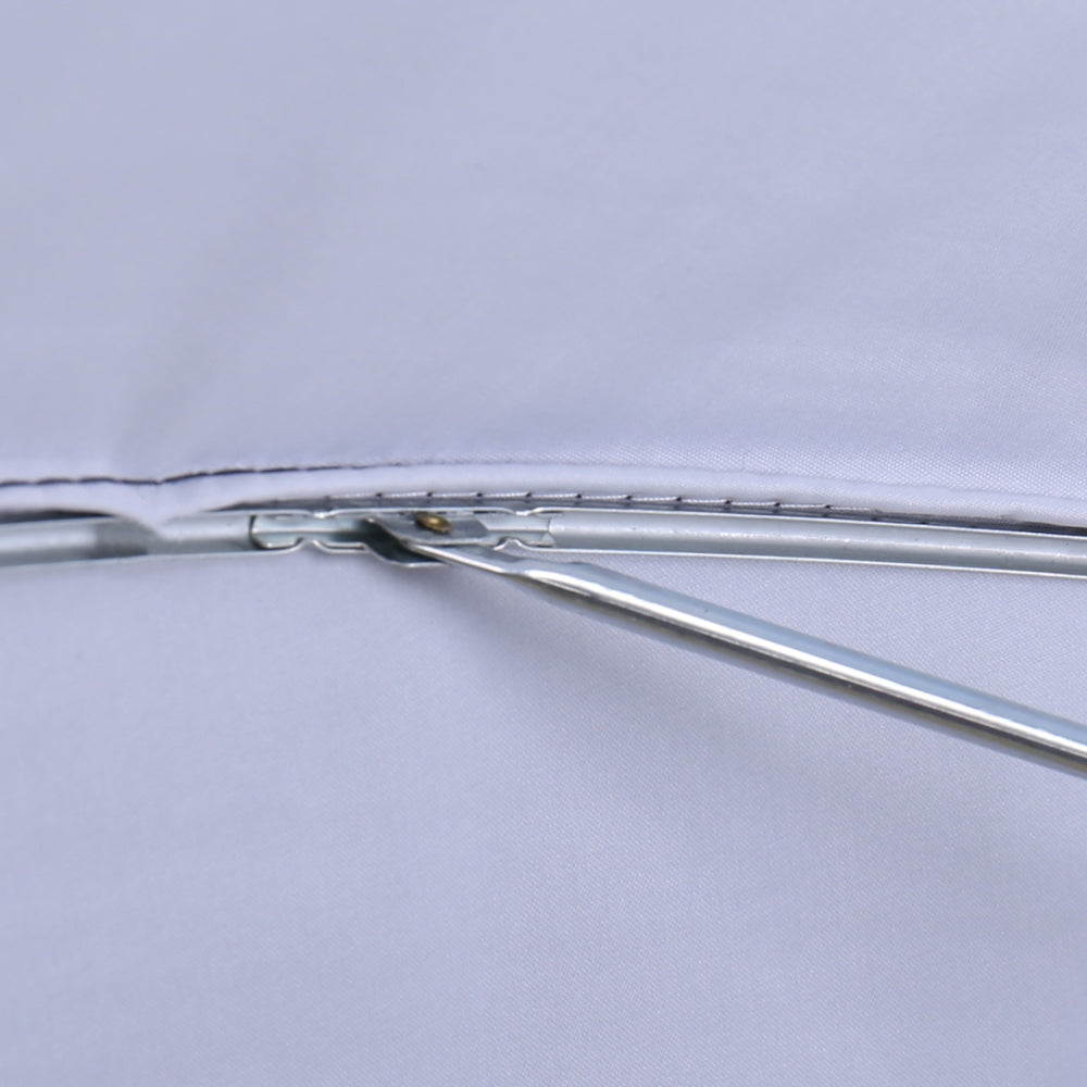 Falcon Eyes Flitsparaplu UR-60WB Wit/Zwart 152 cm — 5