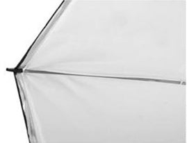 Falcon Eyes Jumbo Flitsparaplu URN-T86TSB1 Diffuus Wit + Zilver/Zwarte Hoes 216 cm — 2