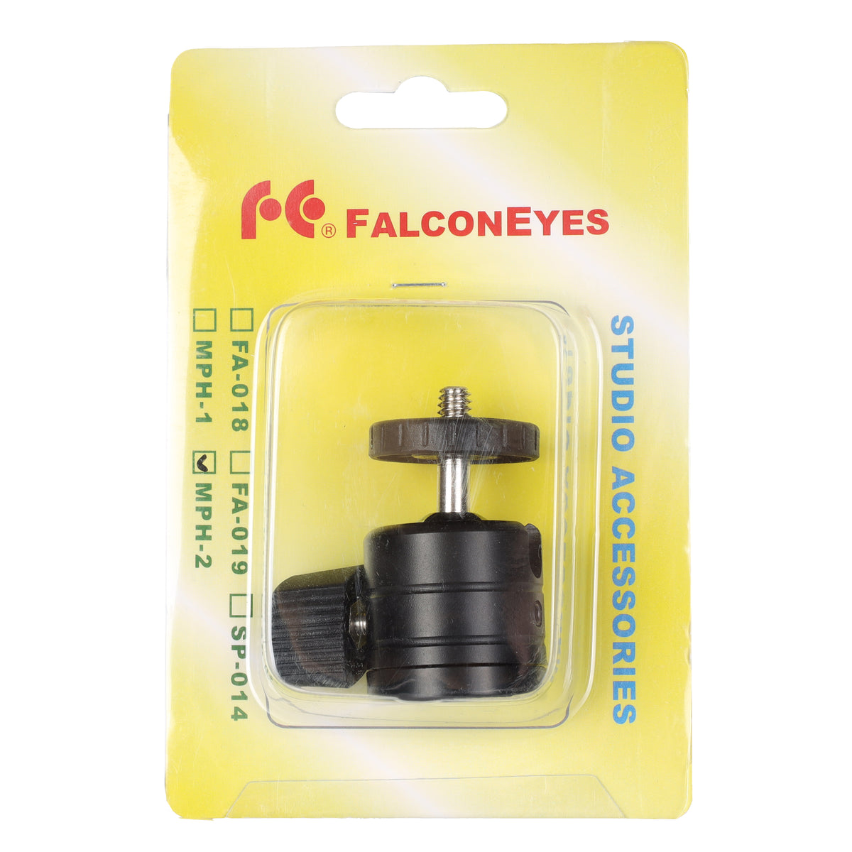 Falcon Eyes MiniBalhoofd Zwart MPH-2 — 4