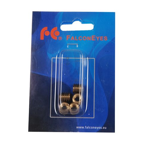 Falcon Eyes Verloopnippel SP-S4F8M-5 van 1/4" naar 3/8" Schroefdraad 5 St. — 4