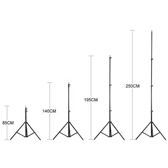 Falcon Eyes Lampstatief I-2501 82-250 cm — 3