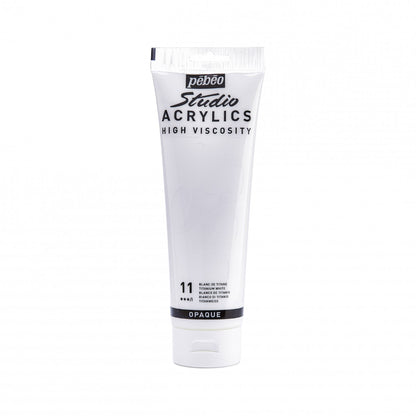 Pebeo Studio Acrylverf 250 ml - Titanium White