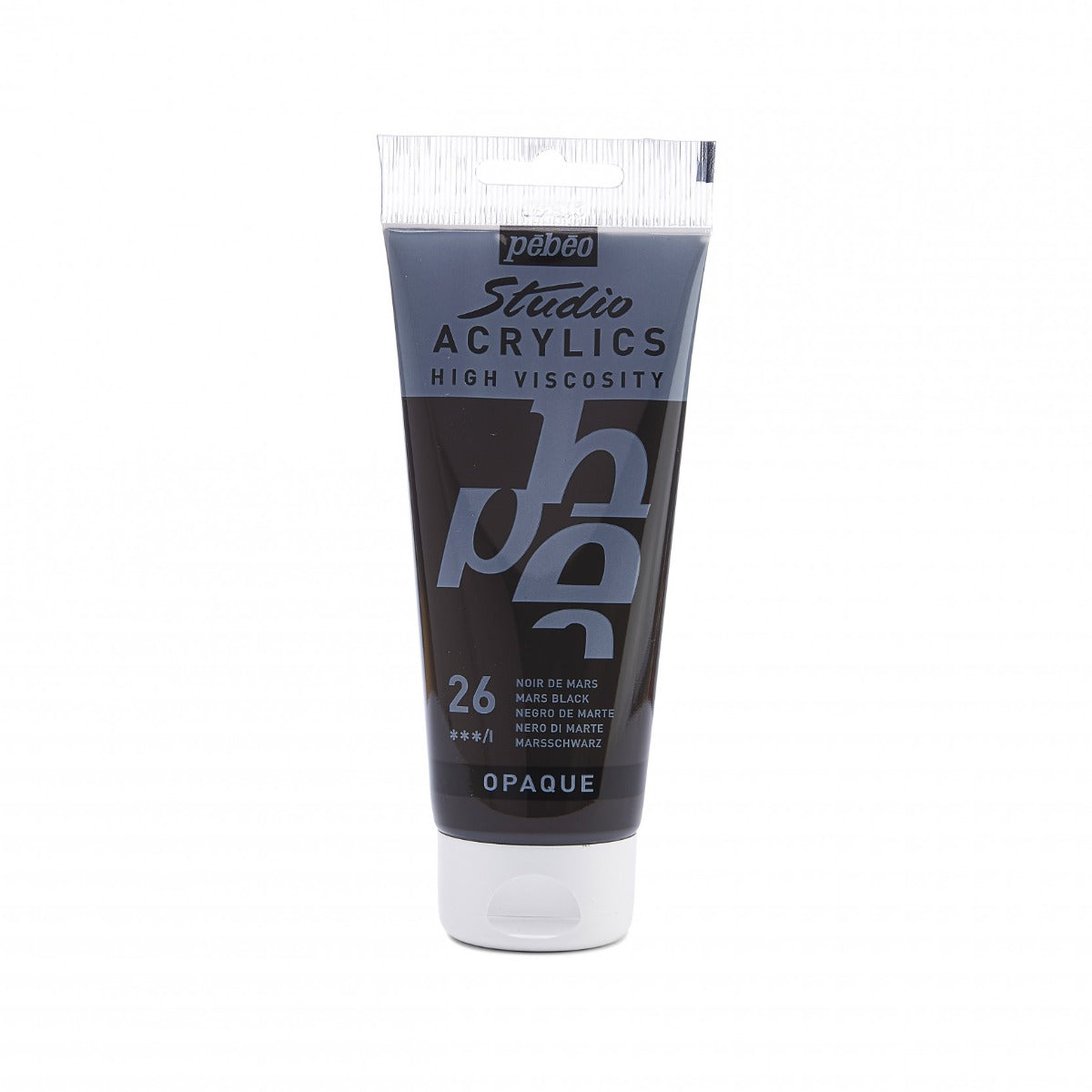 Pebeo Studio Acrylverf 100 ml - 26 - Marszwart